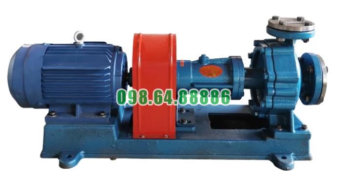 Bơm dầu truyền nhiệt trục ngang RY20-20-100 lưu lượng 1 m3/h, công suất 0.75 kW