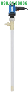 Bơm điện trục dài PTFE chịu axit mạnh và kiềm mạnh model JDT-1000W-PTFE