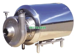 Bơm thực phẩm ly cánh hở lưu lượng bơm10 tấn trên 1 giờ